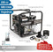 HYUNDAI waterpomp benzine 208 cc - hoge druk functie - aanzuighoogte 7 m - totale opvoerhoogte 65 m - slechts 29,5 kg - open frame - pompt tot wel 500 L/min