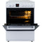 Etna FKV761WIT - Fornuis - Keramische kookplaat 4 zones - Wit