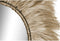 Wandspiegel DKD Home Decor Kristal Natuurlijk Jute (64 x 3 x 64 cm)