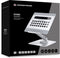 Conceptronic DONN27G - Laptop Standaard - 7-in-1 USB 3.2 Gen 1 Docking Station 360° draaibaar - Zilver