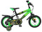 Strike Groene Kinderfahrrad | 3,5-5 jaar | 14 inch wielen | 2 Handbremsen | Zijwieltjes | Kettenschutz & Pedalreflektoren | Verstellbaar zadel | Cadeau voor jongens
