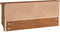 vidaXL - Wandkapstok - SANDNES - 87x12x35 - cm - massief - grenenhout