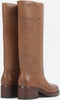 BRONX Kyley - Cowboylaarzen - Trekbanden - Cognac - maat 41