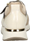 Gabor 96.446 - Lage sneakers - Leer en textiel - Beige - Maat 42