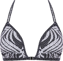 Freya Gemini Palm - Triangle Bikini Top - Non Wired - Monochrome - Maat 75D