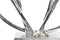 Decoratieve figuren DKD Home Decor Zilver Aluminium Personen (34 x 11 x 36 cm)