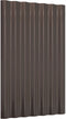 vidaXL - Dakpanelen - 12 - st - 60x36 - cm - gepoedercoat - staal - bruin