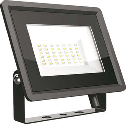 V-TAC VT-4954-B LED Schijnwerper - IP65 - Zwarte behuizing - 50 Watt - 4300 Lumen - 3000K