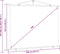 vidaXL - Projectiescherm - met - statief - 4:3 - 100''