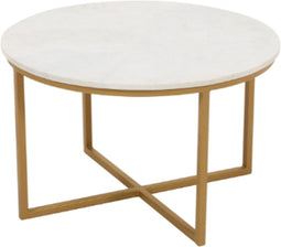 Salontafel Rick 70 cm - Marmeren salontafel - Salon tafel