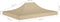 vidaXL - Partytentdak - 270 - g/m² - 4,5x3 - m - beige