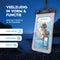 Travelly® Waterdicht Telefoonhoesje - IPX8 Onderwater Hoesje - Geschikt voor Smartphones tot 18 cm - Set van 2 (2 stuks)