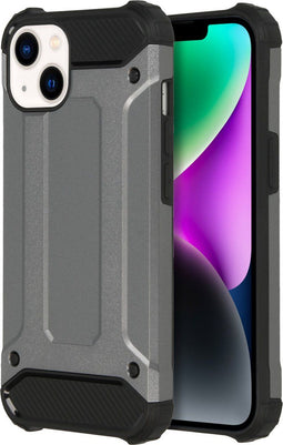 iMoshion Hoesje Geschikt voor iPhone 14 Hoesje - iMoshion Rugged Xtreme Backcover - Donkergrijs