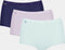 Sloggi Basic+ - Maxi Onderbroek Dames - 3-pack - Lila Paars Lichtblauw (3 stuks)