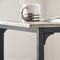 SoBuy OGT10-HG - Bistrotafelset - 1 Tafel + 2 Krukken - Grijs (3-delig)