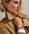 Skagen SKW3159 - Polshorloge - 28mm vierkante kast - Zilverkleurig