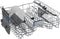 Beko BDIN38571C - Inbouwvaatwasser A Label - Extra Stil 43 dB - Minihoogte