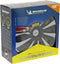 Michelin Wieldoppen 15 inch - NVS - zilver/zwart (set van 4)