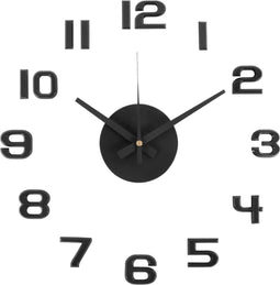 Karlsson Wandklok Diy Sunset Numbers - Zwart - Ø35cm - Wandklok Scandinavisch