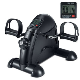 Coast Mini Pedaltrainer - Compacte hometrainer - Arm- en beentraining - Zwart 39 x 35 x 30 cm