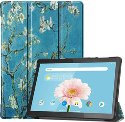 imoshion Tablet Hoes - Geschikt voor Lenovo Tab M10 - Design Trifold Bookcase - Green Plant