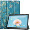 imoshion Tablet Hoes - Geschikt voor Lenovo Tab M10 - Design Trifold Bookcase - Green Plant