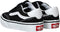 Vans Brooklyn LS V - Unisex Sneakers - Suède met canvas - Zwart/Wit