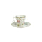 Laura Ashley Heritage Collectables Espresso kopjes met schotel - Cobblestone 9 cl.