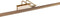 Steinhauer Litho 2431BR - Wandlamp - Dimbaar lichtkleur instelbaar - Brons - 60x14,5x9 cm