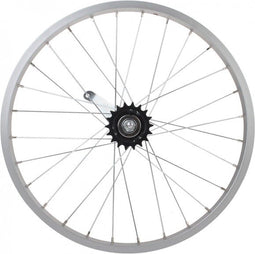 Hzb Achterwiel 20 inch etrto 406 remnaaf alu vaste as