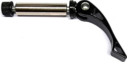 Hzb Snelsluiting quickrelease aanhangfiets 75 mm zwart met vulbus