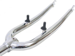 Hzb Voorvork atb ronde kroon 24 chrome 1 v-brake nok 24cm lang