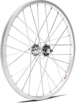 Hzb Voorwiel 20 inch etrto 406 aluminium zilver vaste as