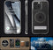 Spigen Ultra Hybrid S MagFit - Soft case - Air Cushion Technologie - Grafiet