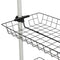SoBuy FRG34-P02 - Opbergmanden - Set van 2 - Zwart Staal (2 stuks)