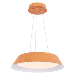 Coast Kroonluchter - Led-plafondlamp - 21W 3000 K - Ø40 cm Natuurlijke look