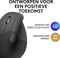 Logitech Lift - Ergonomische muis - Draadloos - Linkshandig - Grafiet