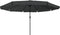 vidaXL - Tuinparasol - 395x245 - cm - in - Antraciet