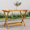 vidaXL Tuintafel inklapbaar 90x52,5x65 cm massief acaciahout