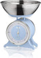 Swan Retro Keukenweegschaal – Weegt tot Max. 8kg – Blauw