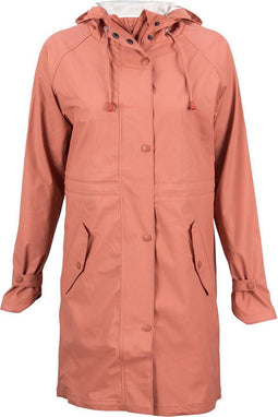 Ralka Mizzle - Regenjas Dames - Waterdicht 3000 mm - Roze/Wit - Maat 42