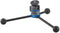 Novoflex BasicPod Mini - Mini-tripod - Draaggewicht 15kg - Max hoogte 14,5cm - Zwart Blauw