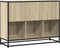 vidaXL - Dressoir - 100x35x76 - cm - bewerkt - hout - sonoma - eikenkleurig