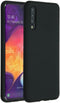 Accezz Liquid Silicone Backcover - Samsung Galaxy A50 / A30s - Krasbestendig - Zwart