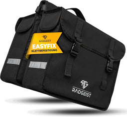 RADGEIST dubbele fietstas - Fietstas bagagedrager 30L - Eenvoudige bevestiging