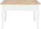 vidaXL - Salontafel - 80x80x50 - cm - hout - wit