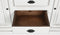Display Standaard Home ESPRIT Wit Kristal Mangohout 170 x 45 x 200 cm