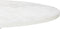Stalux Ovale eettafel 'Mees' 180 x 100cm, kleur wit / wit marmer