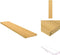 vidaXL - Wandschap - 100x20x4 cm - bamboe