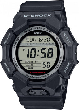 G-Shock GD-010-1ER - Heren Horloge - Digitaal - 20 ATM waterdicht - Zwart